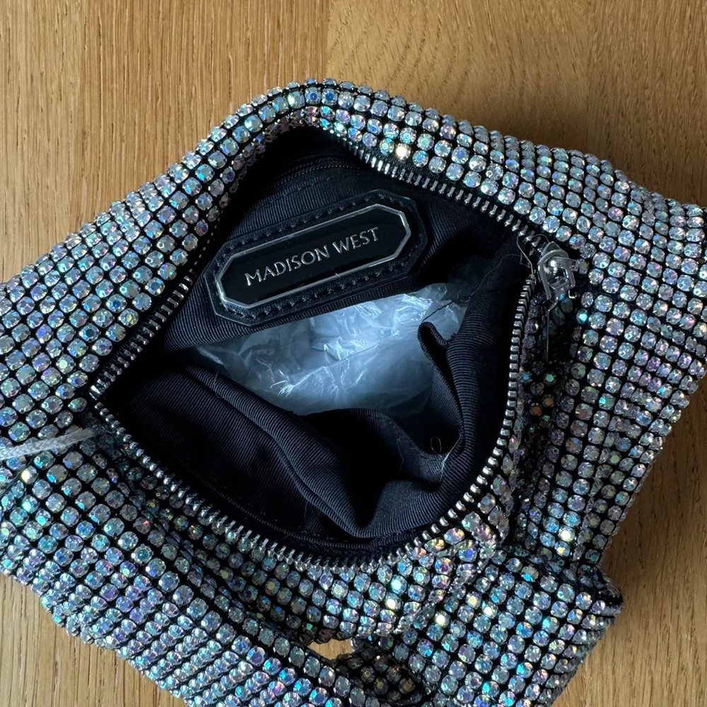 NWT Madison West Rhinestone Bag - Picture 4 of 5